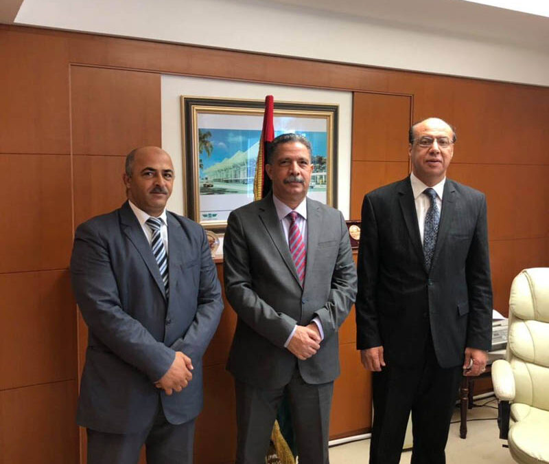 The Chairman of the Board of Directors Meets with His Excellency the Minister of Transportation