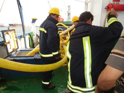 A Major Rescue Mission Inside the Port of Misurata Free Zone