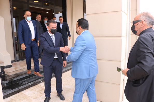 The visit of the Minister of Labor and Qualifying of the Government of National Unity to Misurata Free Zone
