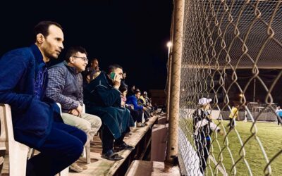 As the Football contest started, and in the interest of safety of staff participating in the athletic and cultural activities of the holy month of Ramadan, all precautionary and preventive measures were taken by the Corona Virus Control Committee.