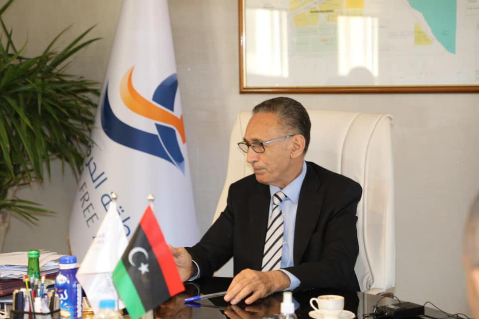 The Minister of Economy and Trade, Mr. Muhammad Al-Hawij, is visiting Misurata Free Zone today, Thursday. He will be meeting with the Chairman of the Management Committee, the General Director and the Director of the Technical Department. This is to check on the progress of work and the management plan to expand the zone’s activity and contribute to the activation of the free and industrial zones in the country and ways to develop the port of the free zone.