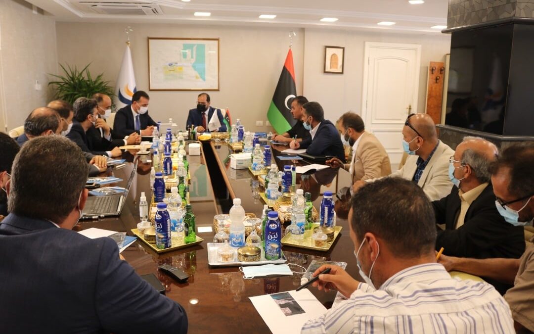 The Minister of Marine Resources in the Government of National Unity Visits Misurata Free Zone