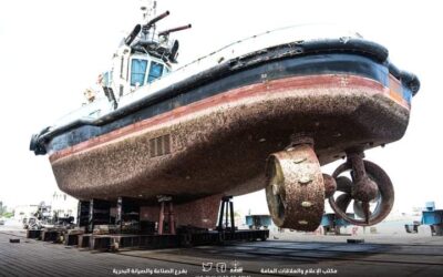 Maintenance of Al-Zarrouk Tugboat of Misurata Free Zone Port