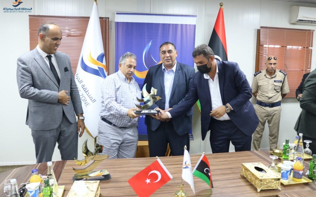 A Turkish Delegation Visits Misurata Free Zone