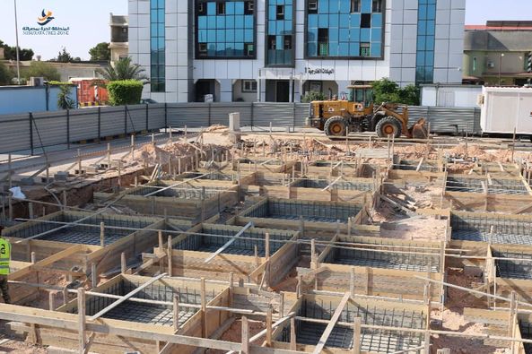 مشروع إنشاء مبنى لقسم الأطفال (أورام) بالمعهد القومي لعلاج الأورام بـ #مصراتة،