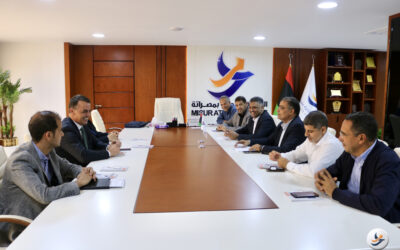 اجتماع موسع مع إدارة الشركة العامة للكهرباء