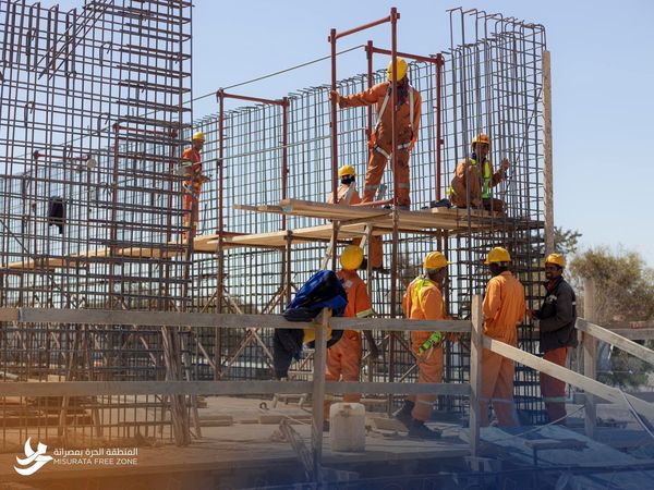 انشاء محطة تخزين مياه الشرب وإطفاء الحرائق