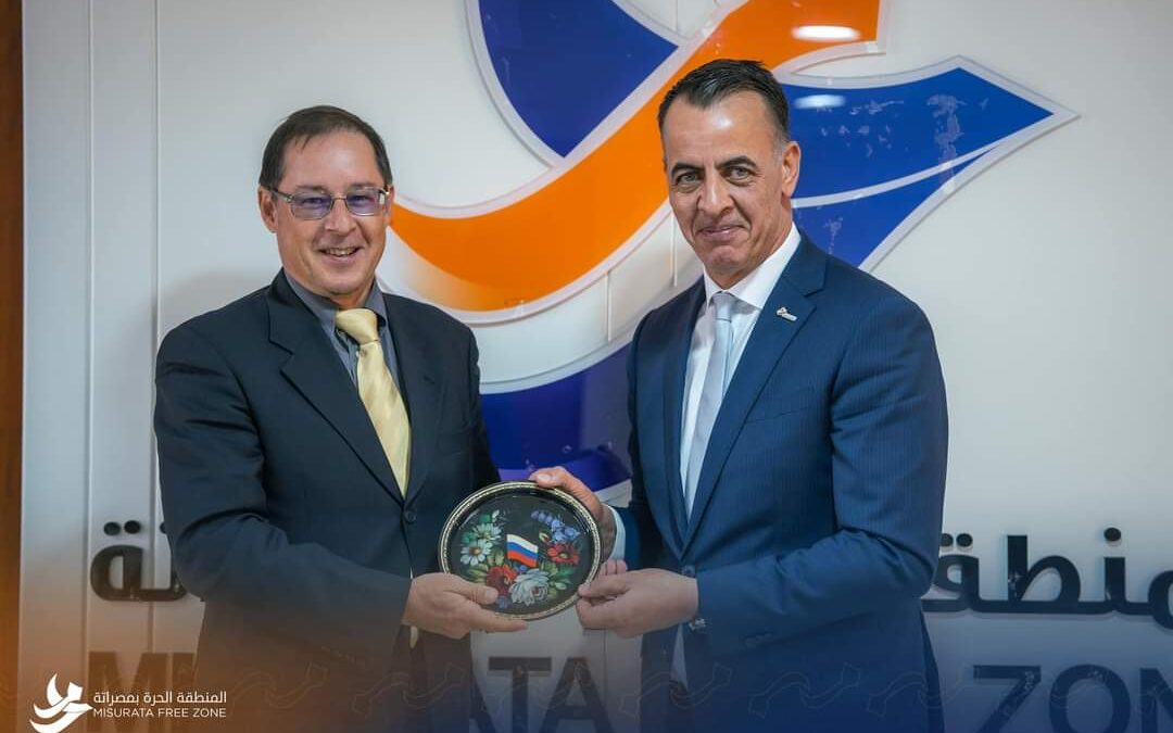 سفير جمهورية روسيا الاتحادية يزور المنطقة الحرة